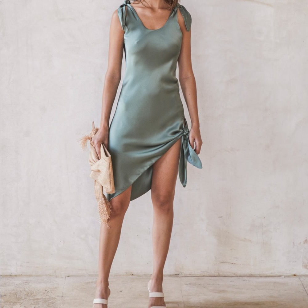 Cult Gaia silk dress